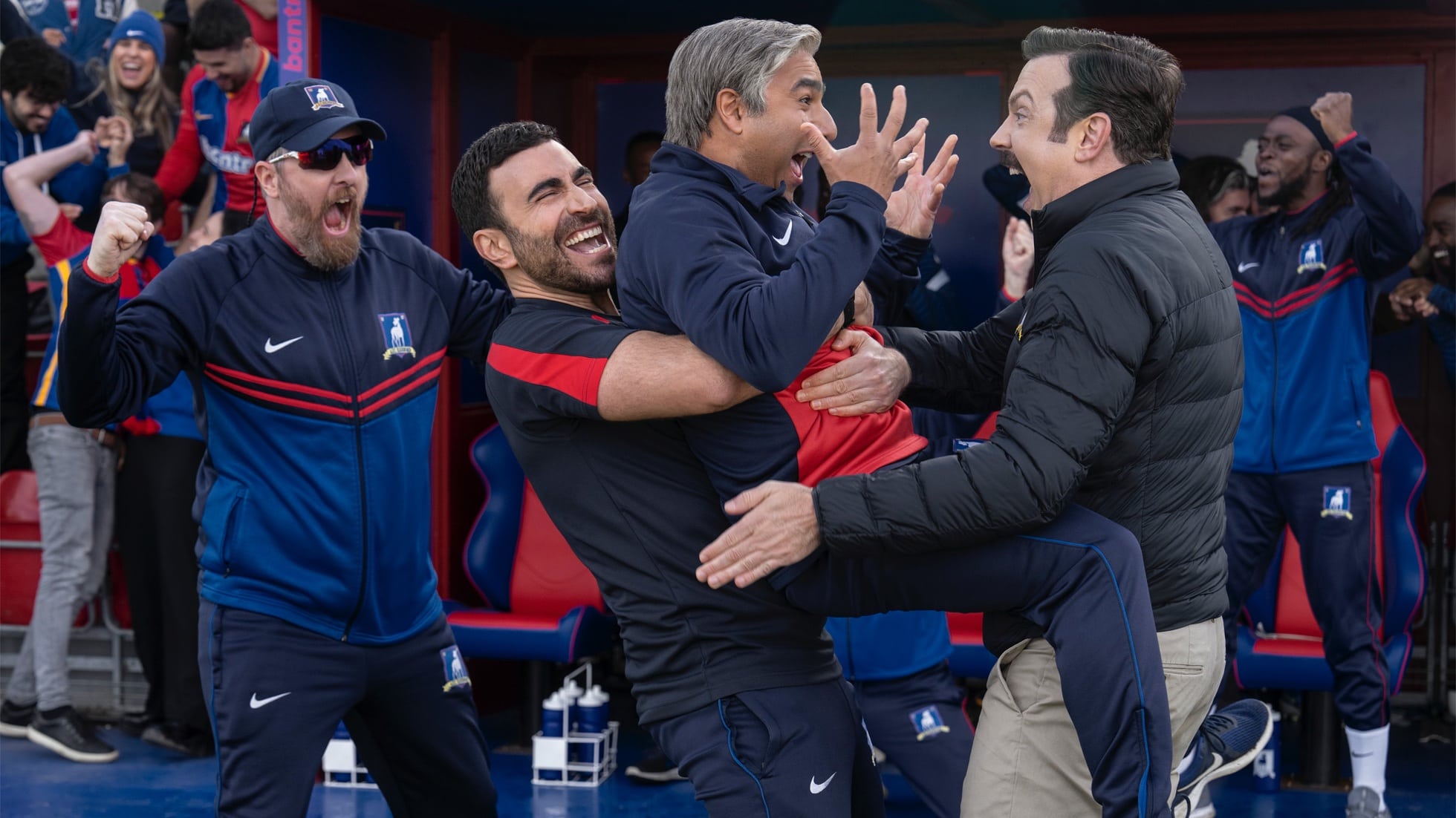 Ted Lasso scores a record 21 nods as the most Emmy Award-nominated comedy for the third year in a row.
