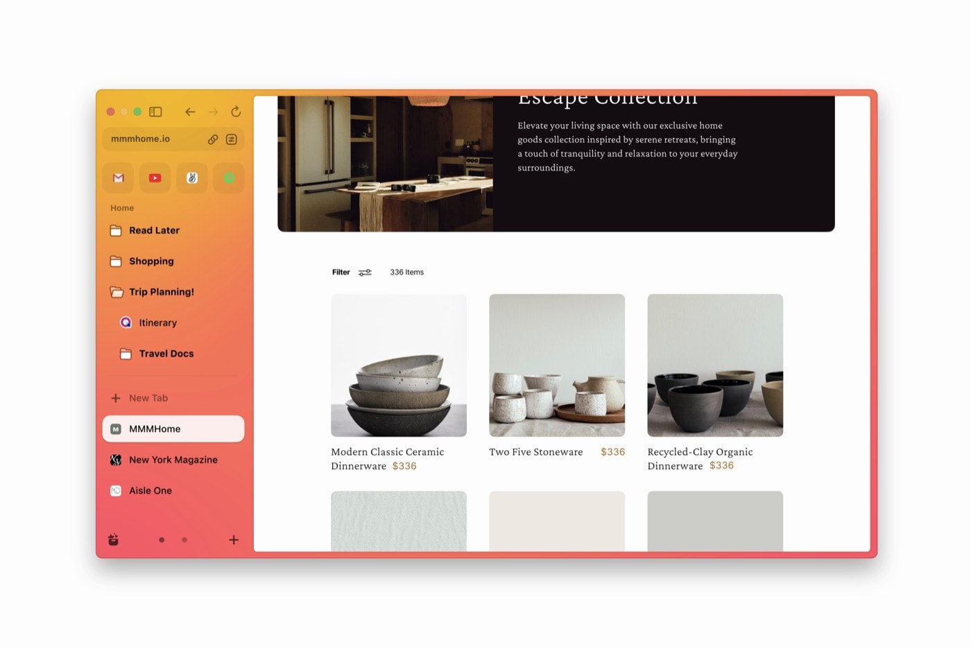 Arc web browser