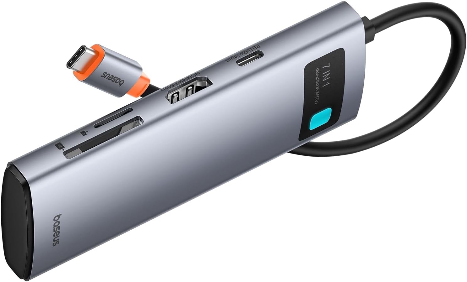 A seven-port dock with 4K resolution output isn't easy to find for $20.