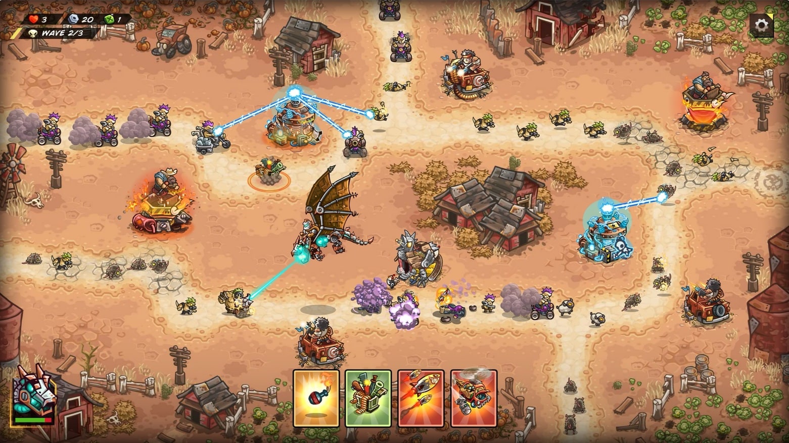 Junkworld TD is now on Apple Arcade