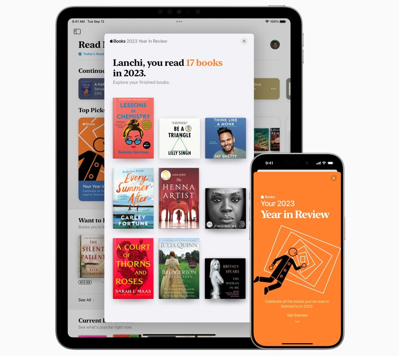 Apple Books Year in Review