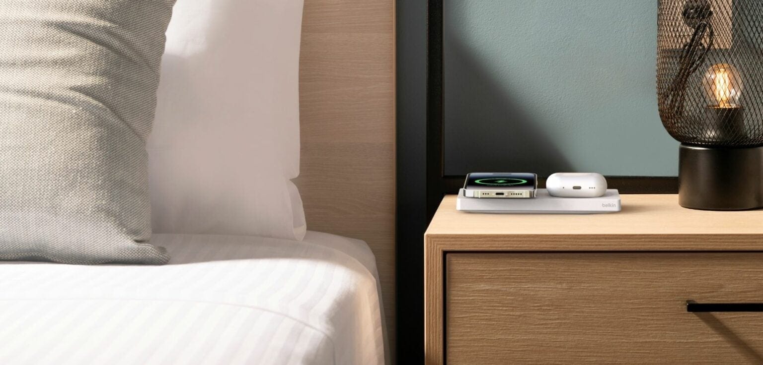Belkin BoostCharge Pro charging pad with MagSafe