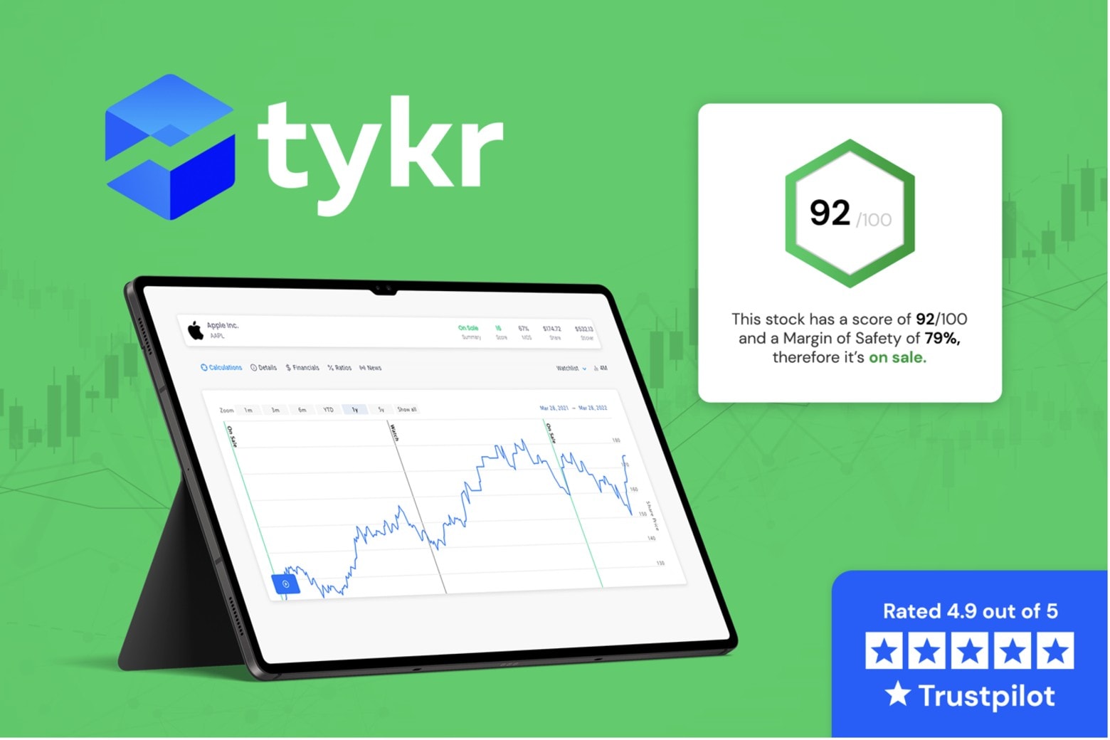 Learn how to invest more wisely with Tykr Stock Screener, now only $100 before Black Friday.