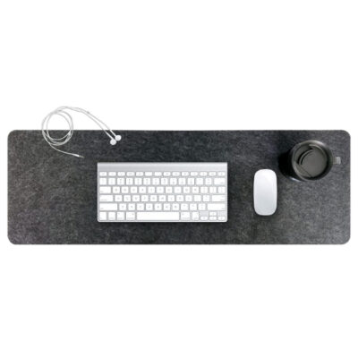 Felt desk pad for Mac