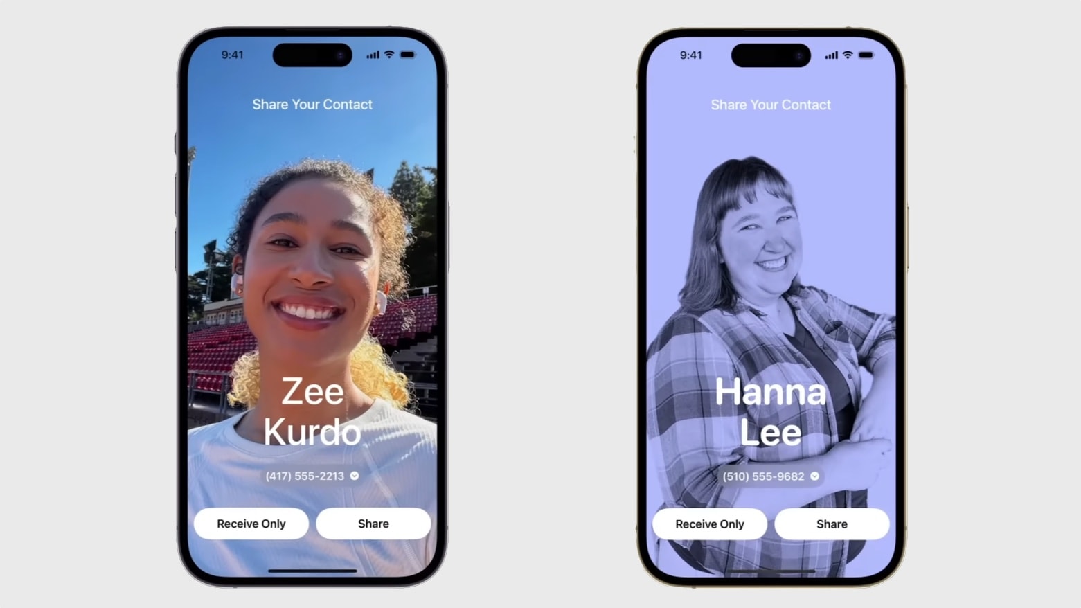 NameDrop in iOS 17