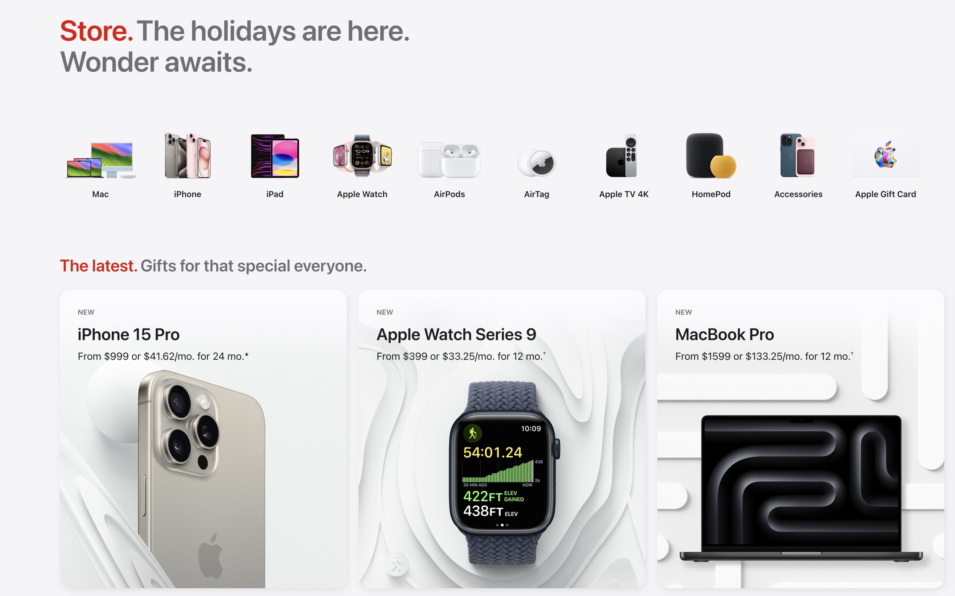 Apple's Online Store in the US
