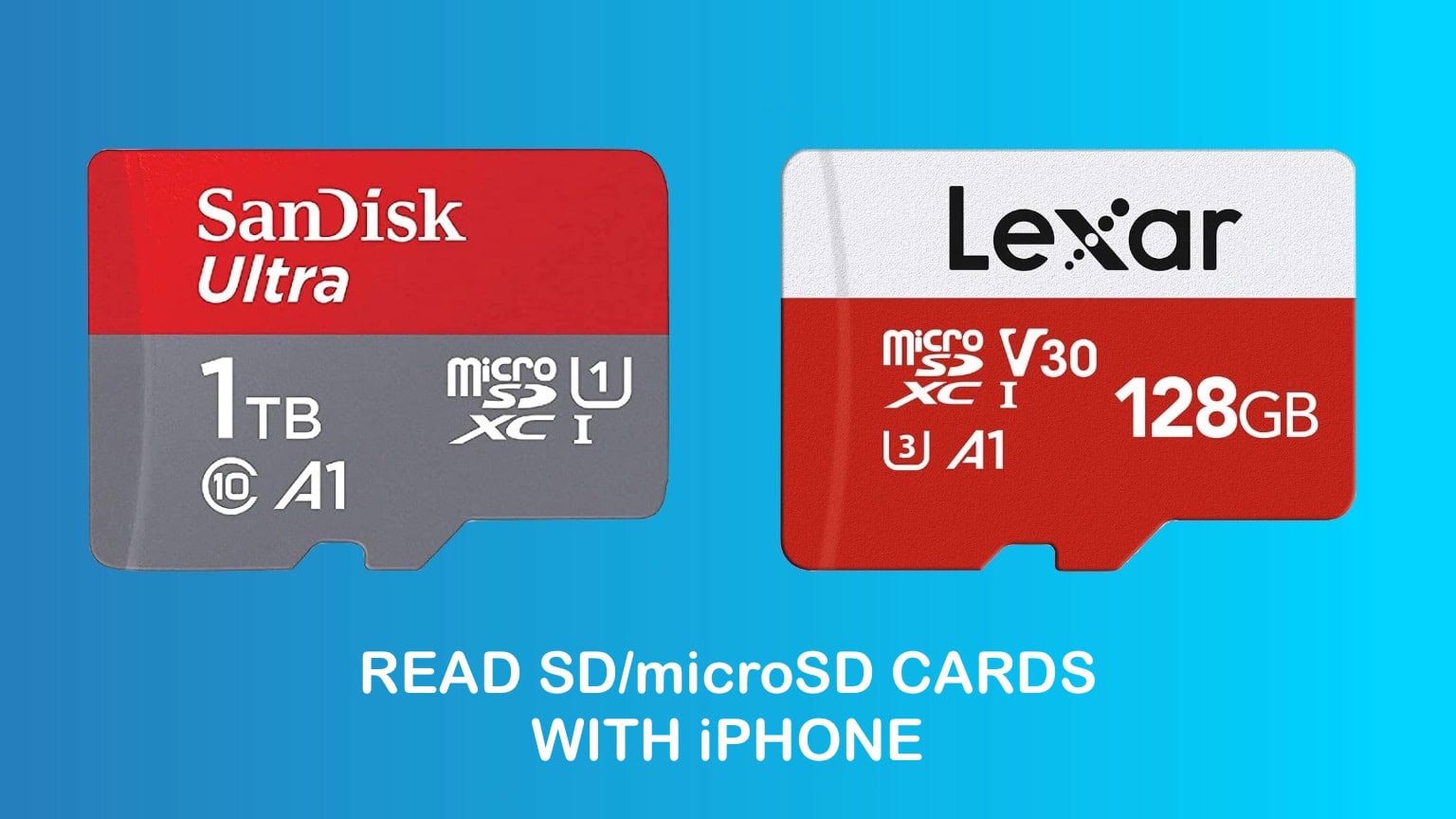 iPhone SD card reader how to