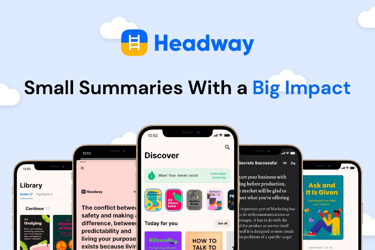 Give self growth this holiday season with Headway Premium, now only $50.