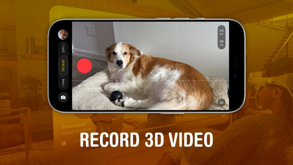 Record 3D Video