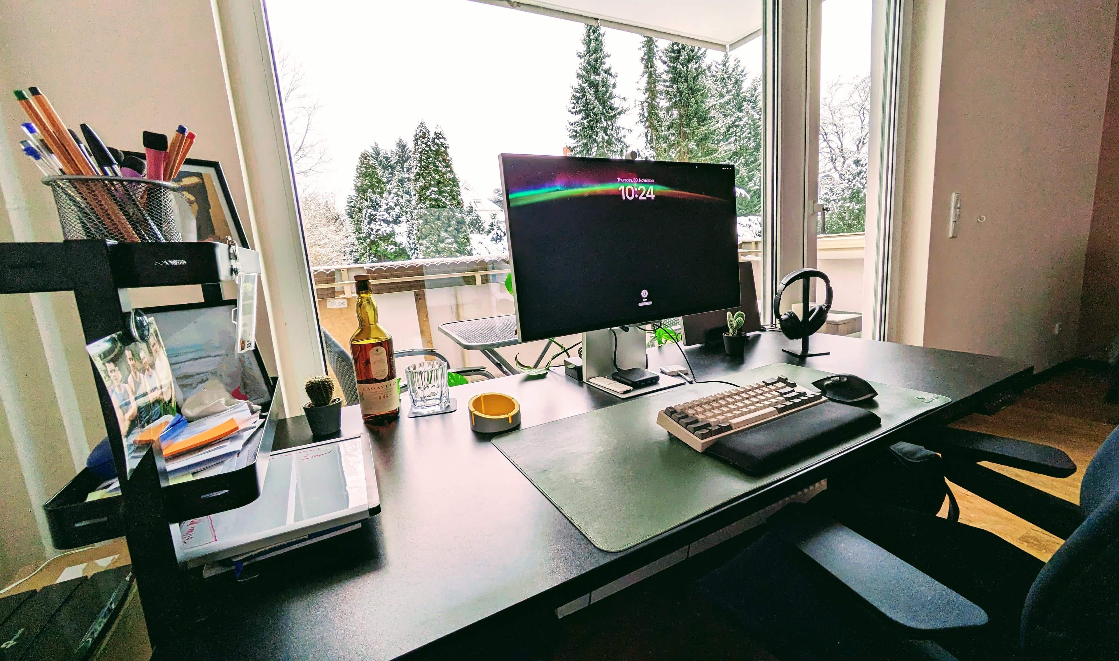 MacBook Pro setup with scotch