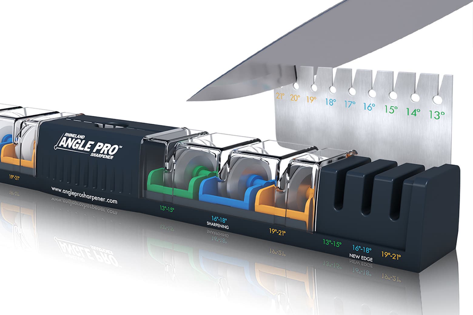 Save nearly $300 on this two-pack of highly rated Angle Pro kitchen knife sharpeners.