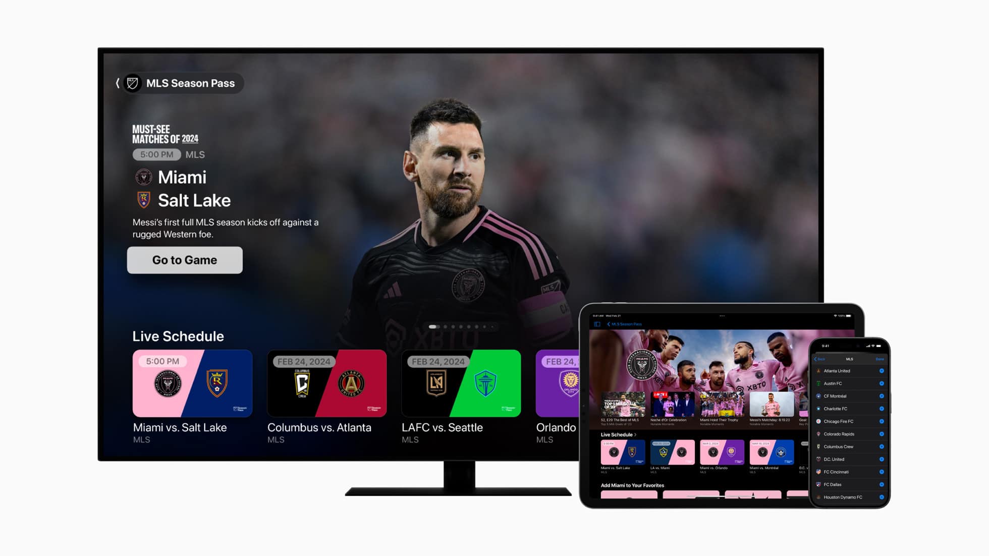 MLS Season Pass on Apple TV