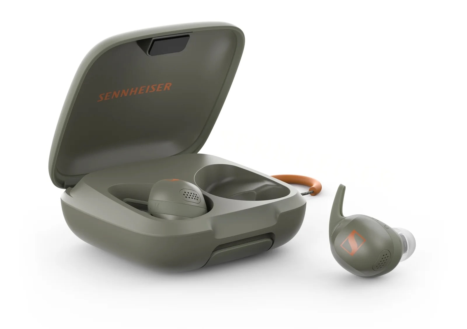 Sennheiser Momentum Sport earbuds olive