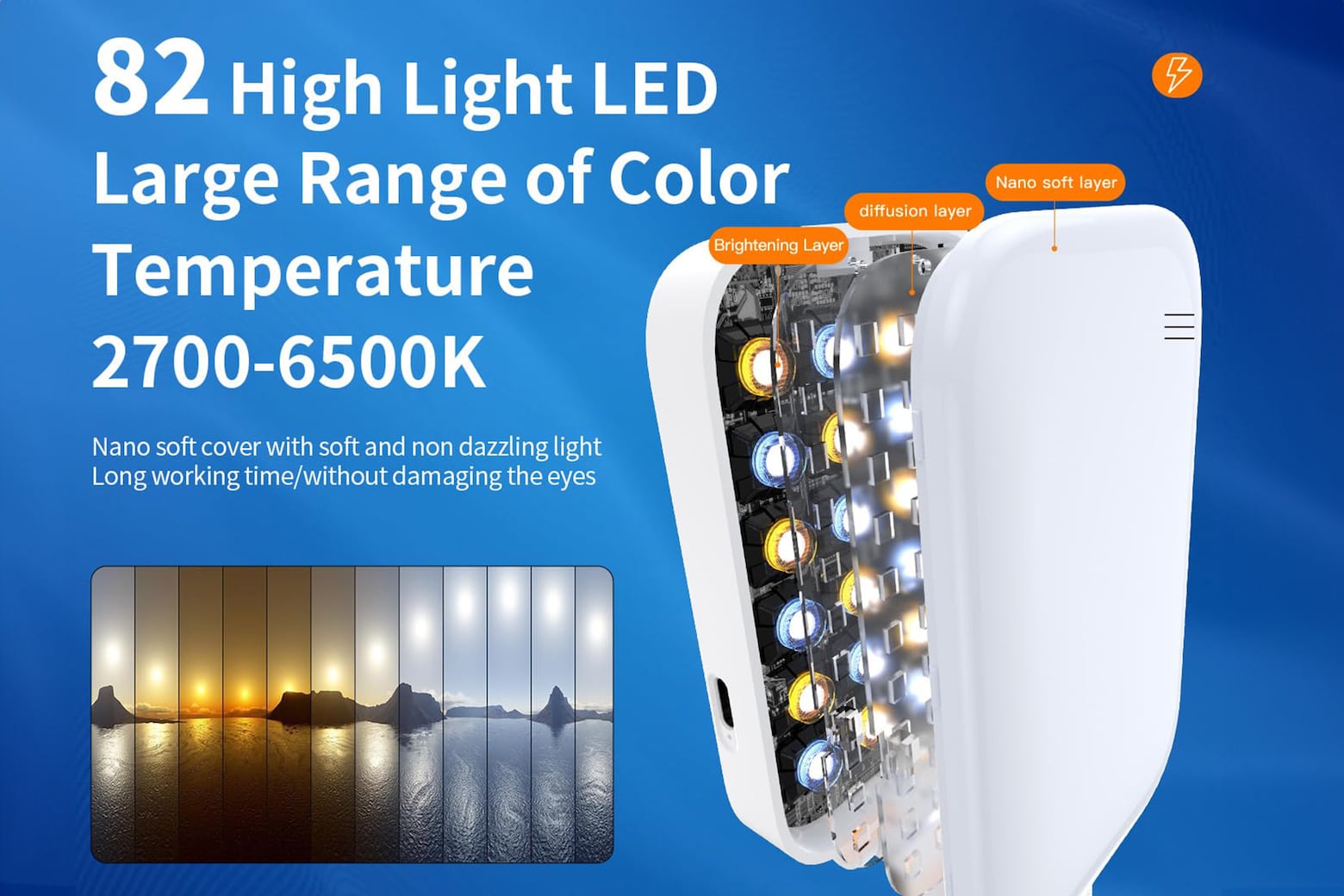 Get better iPhone shots with this foldable LED light, now only $23.
