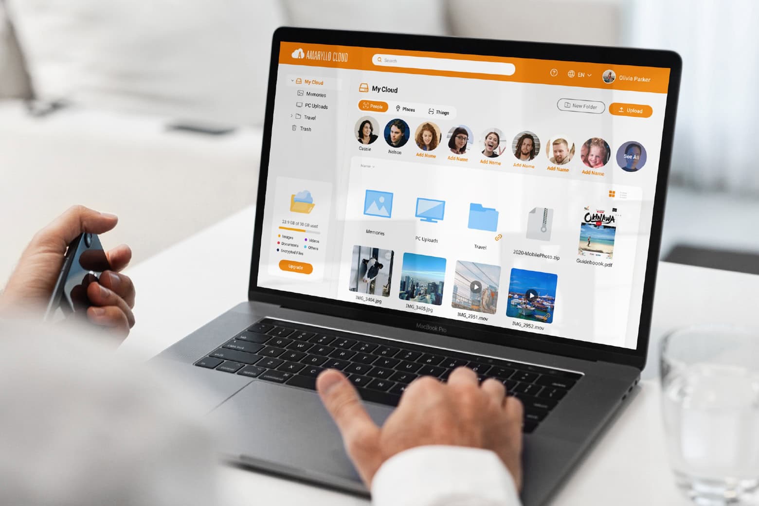 Pay $119.99 once and get 500GB cloud storage for life.