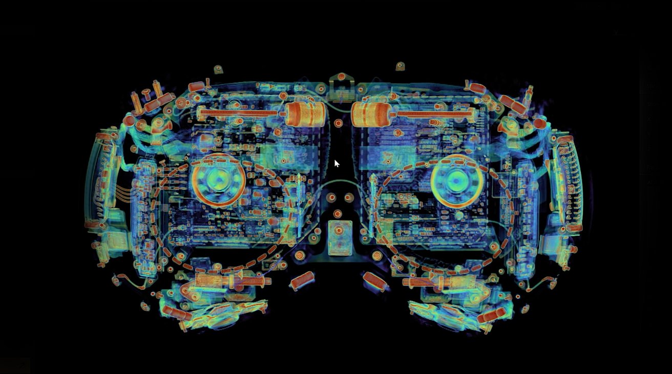 Lumafield CT scan Vision Pro