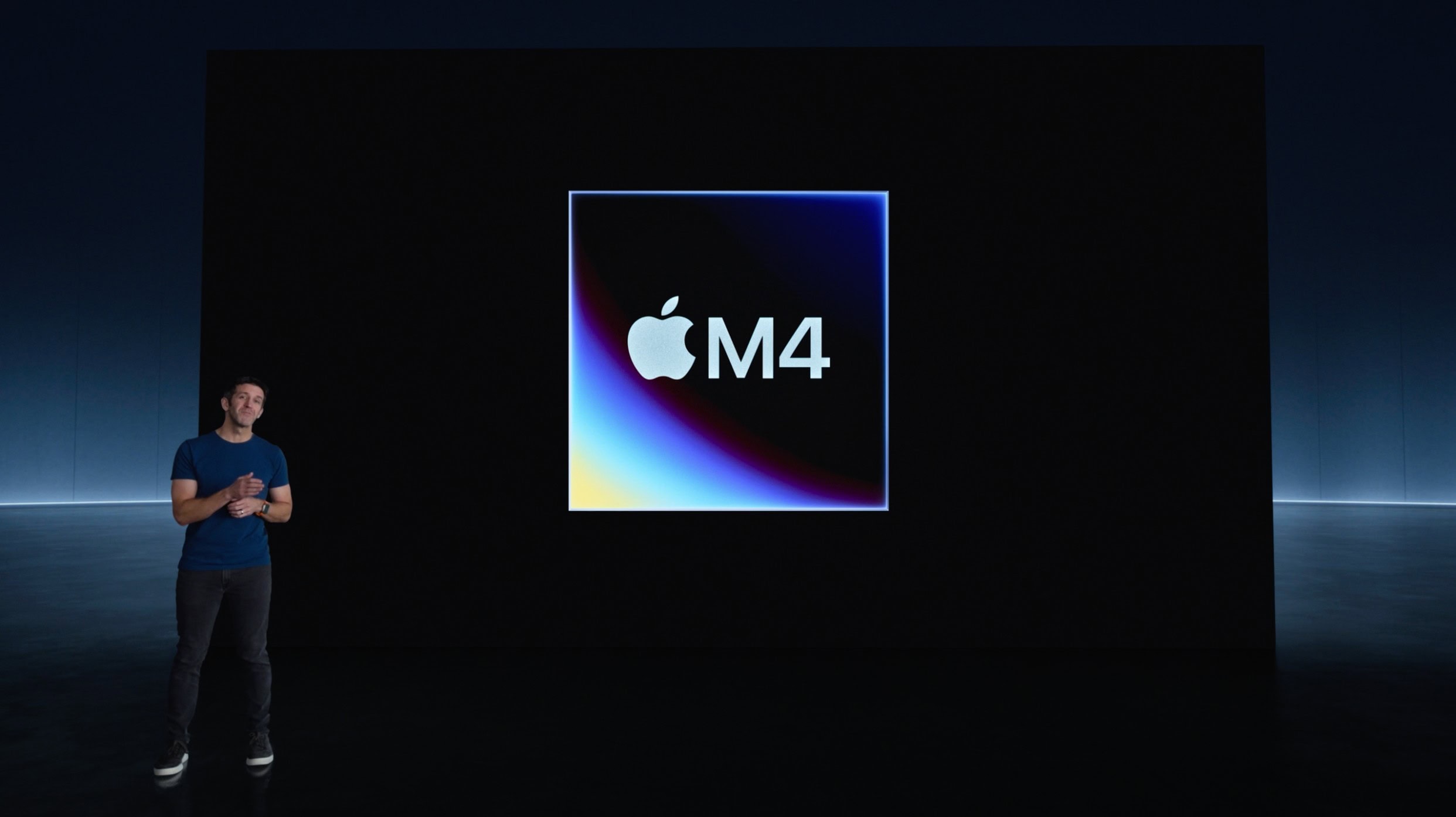John Ternus unveils Apple M4 chip