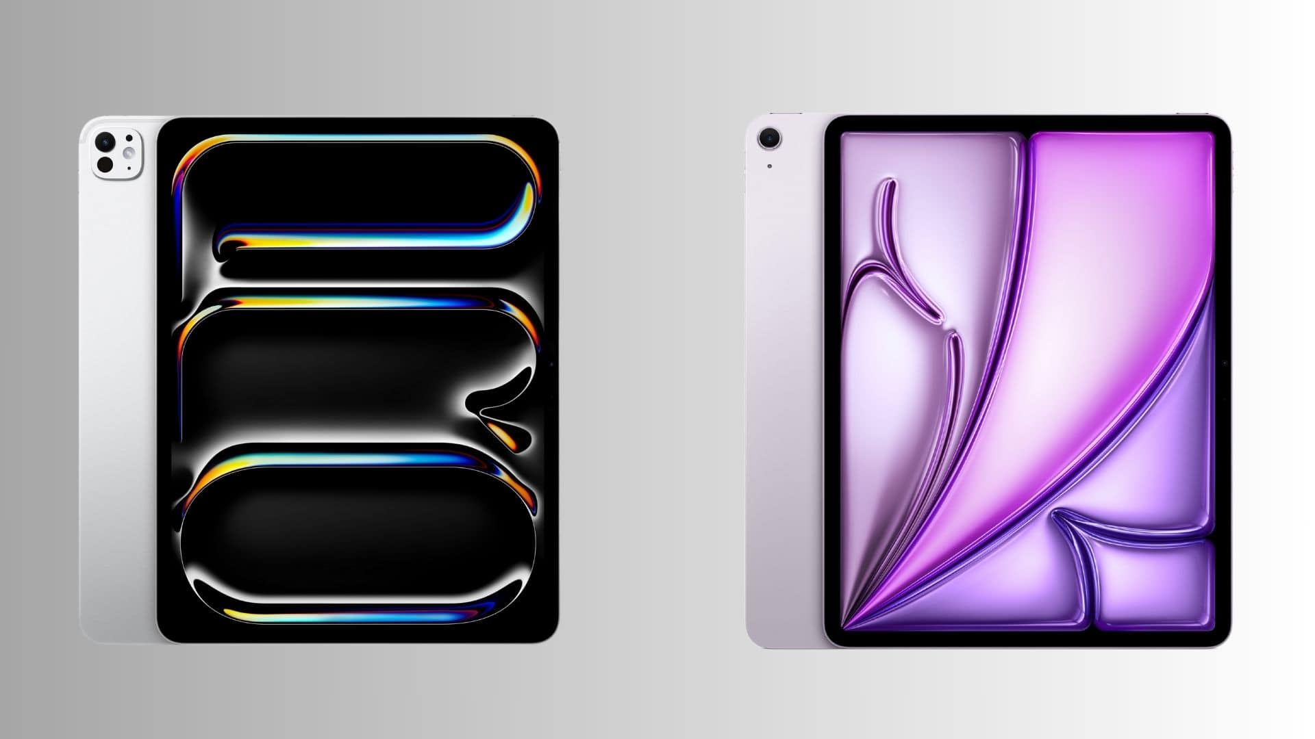 M4 iPad Pro and M2 iPad Air design
