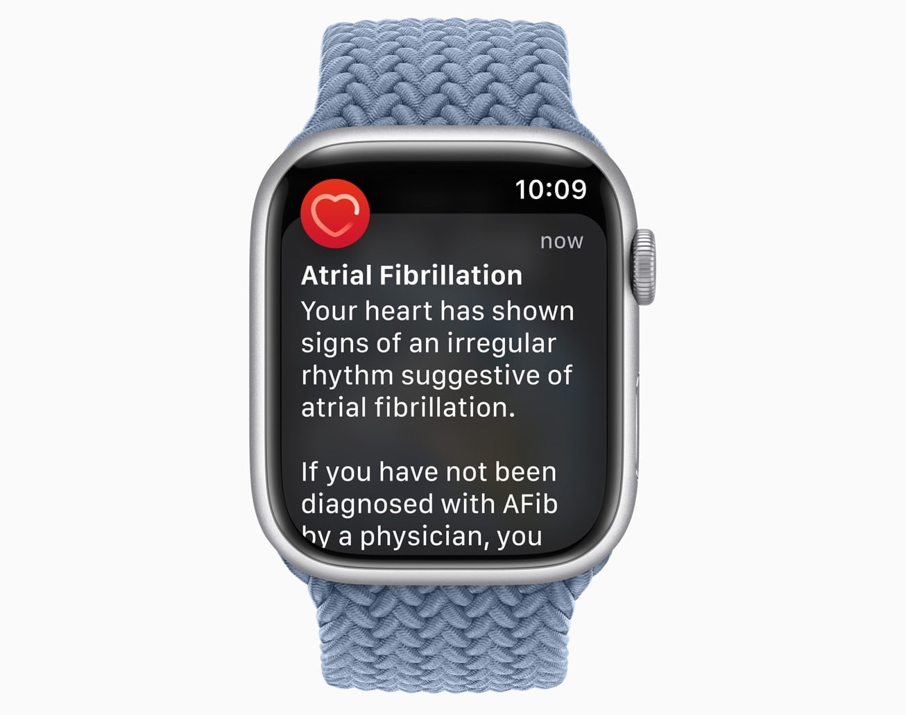 Atrial fibrillation on Apple Watch