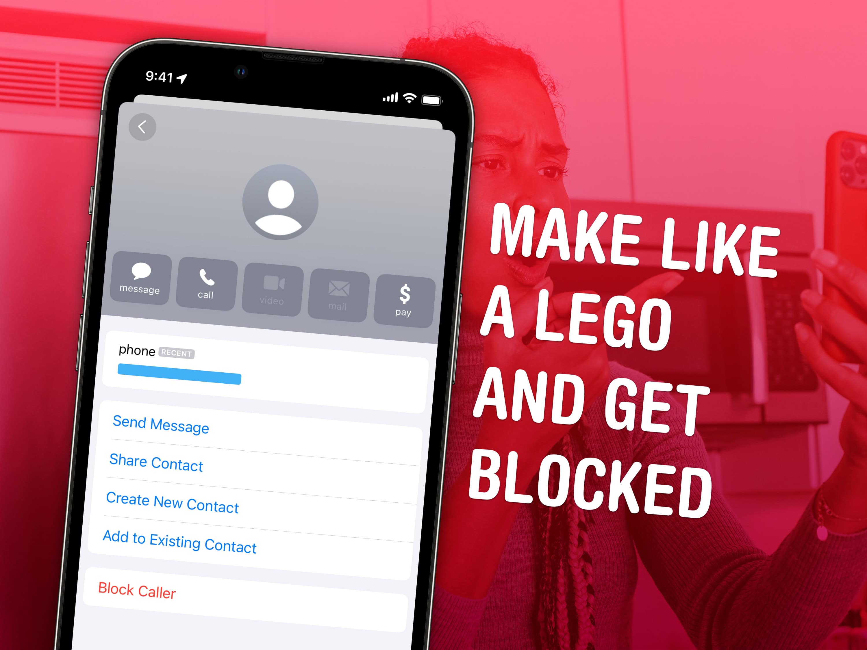 Make Like A Lego And Get Blocked