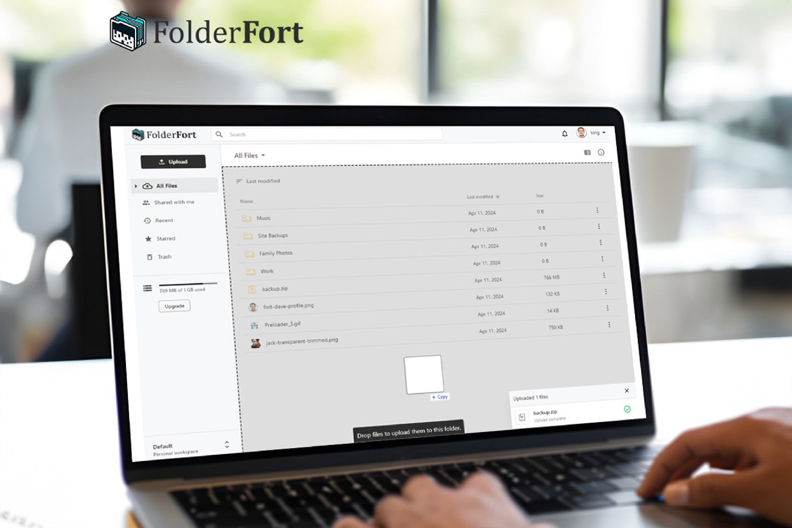 FolderFort 2TB lifetime cloud storage deal