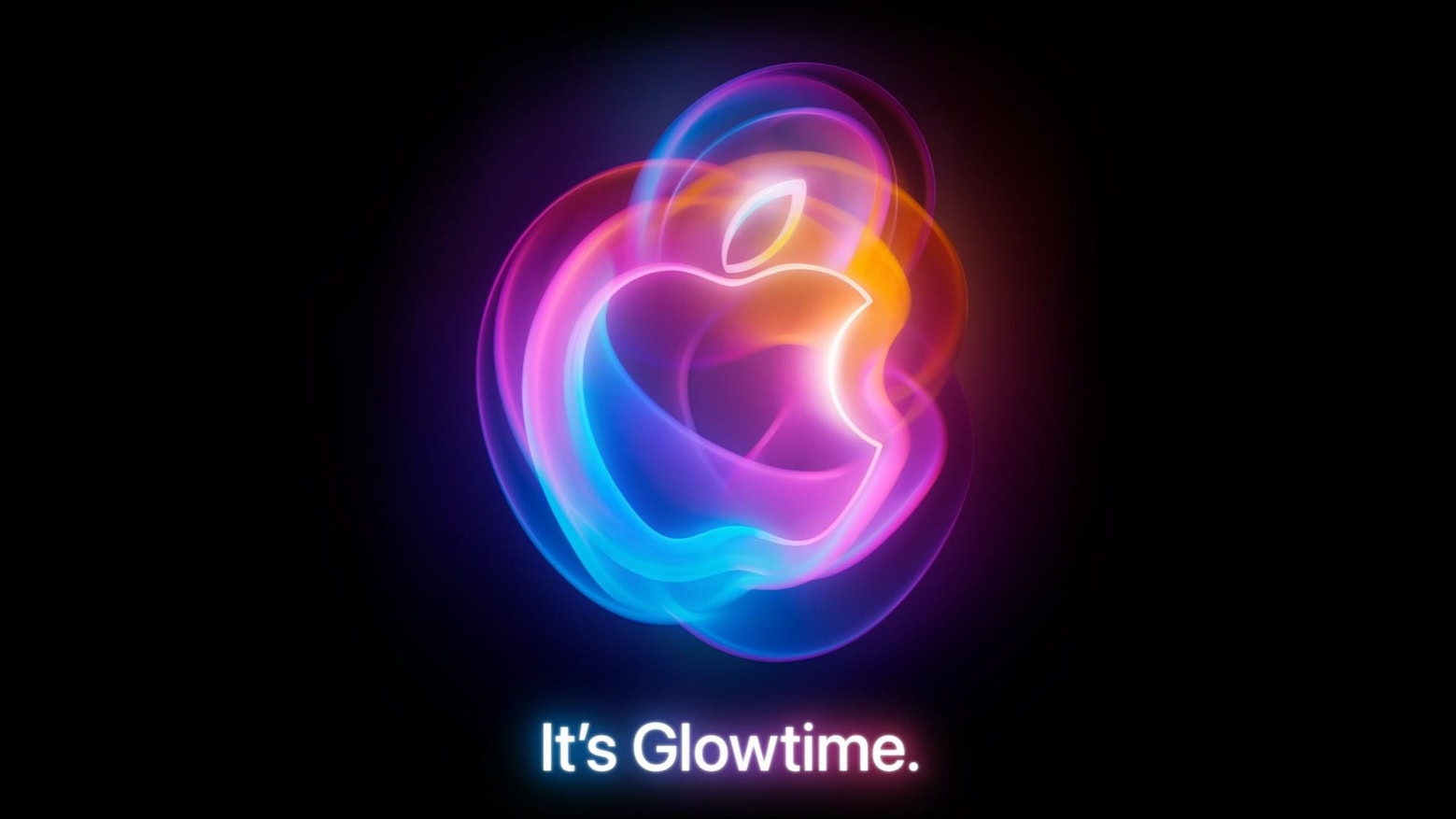 An image of the invitation for Apple's September 9 event invite with the headline, 'It's Glowtime.'