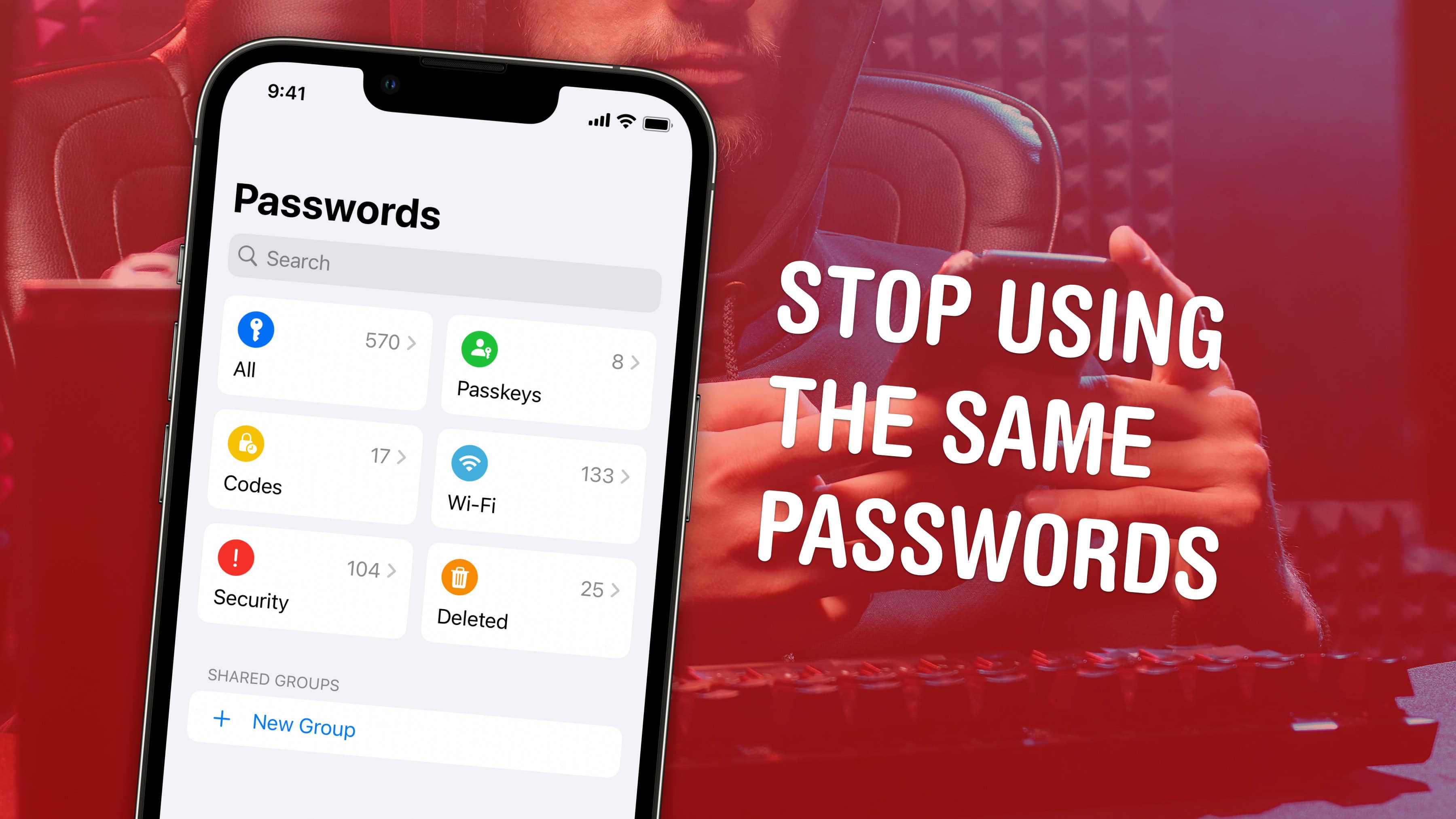 Stop Using The Same Passwords