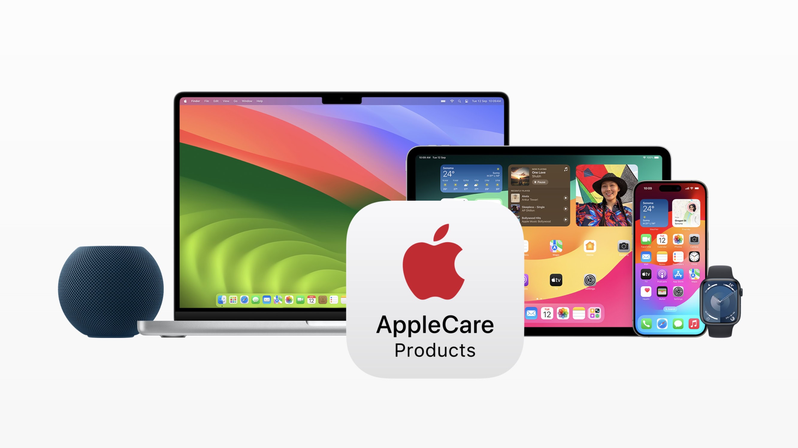 AppleCare+ coverage for Apple products