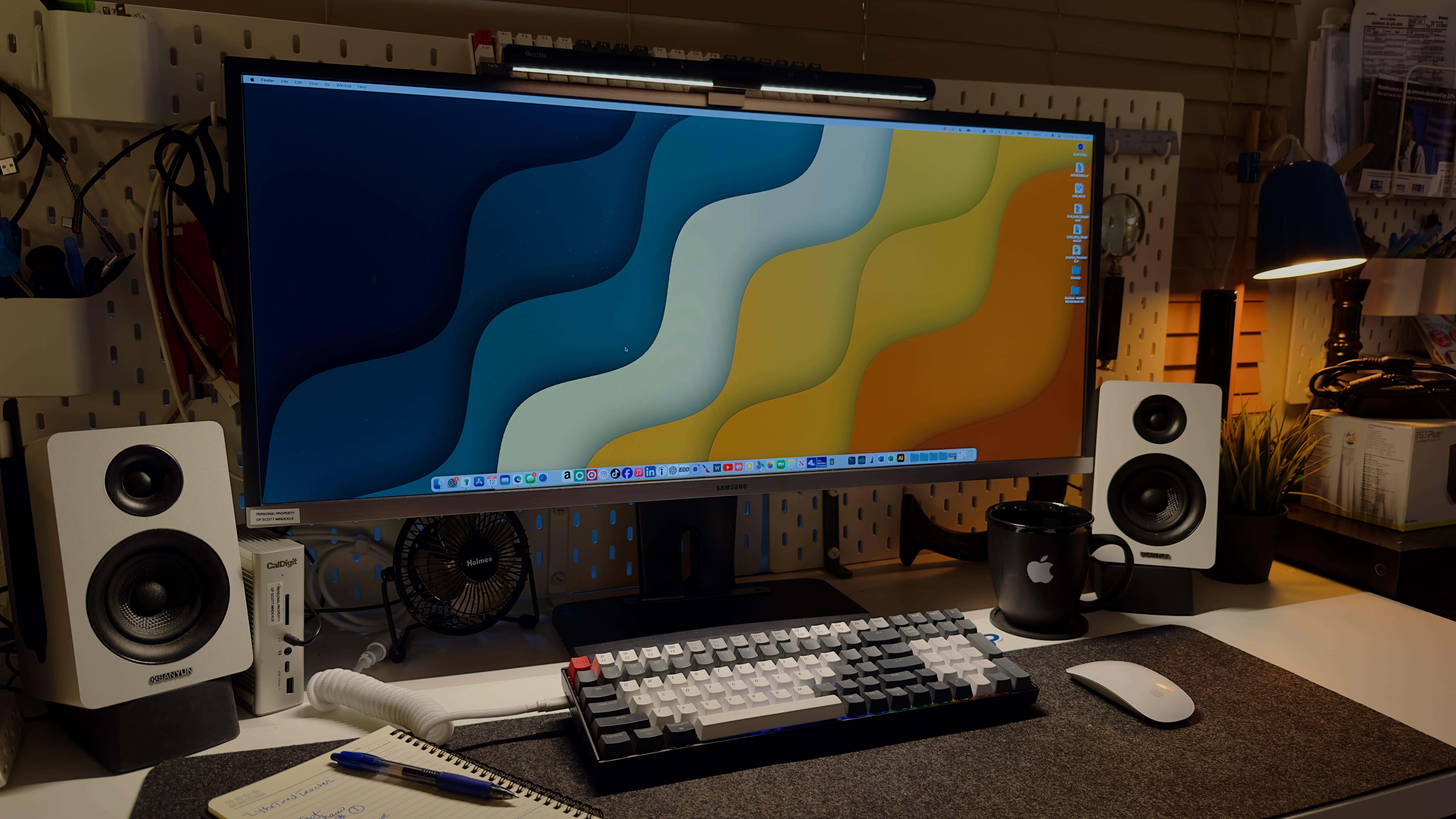 Caldigit Thunderbolt dock setup