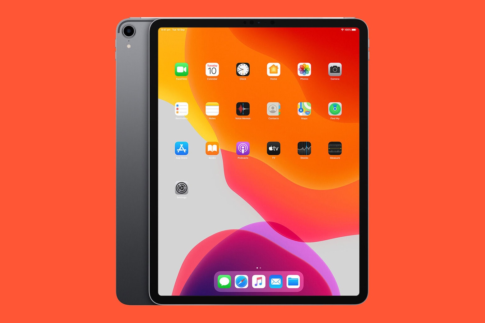 Product photo of the iPad Pro.