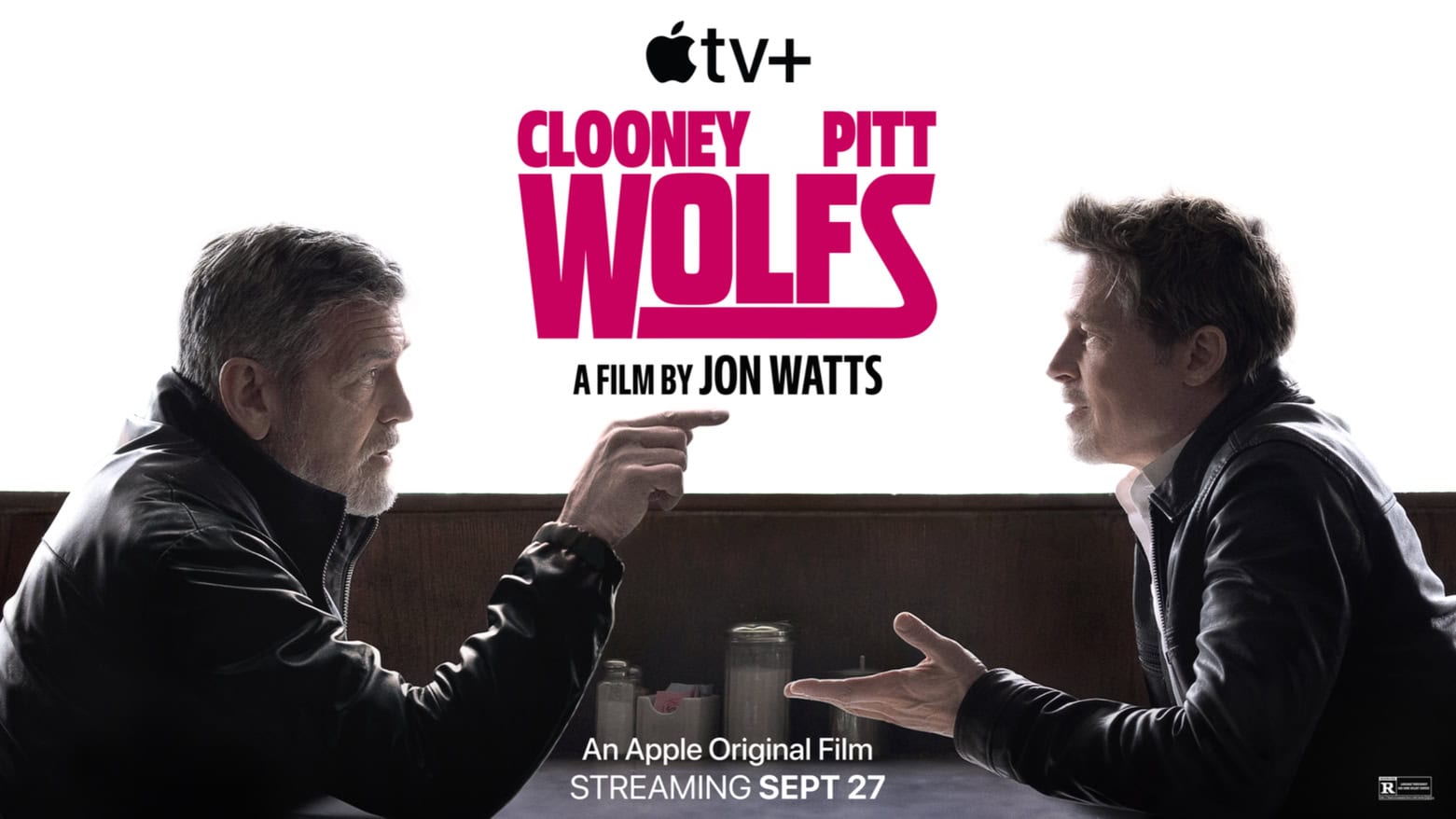 George Clooney and Brad Pitt star in Wolfs streaming on Apple TV+