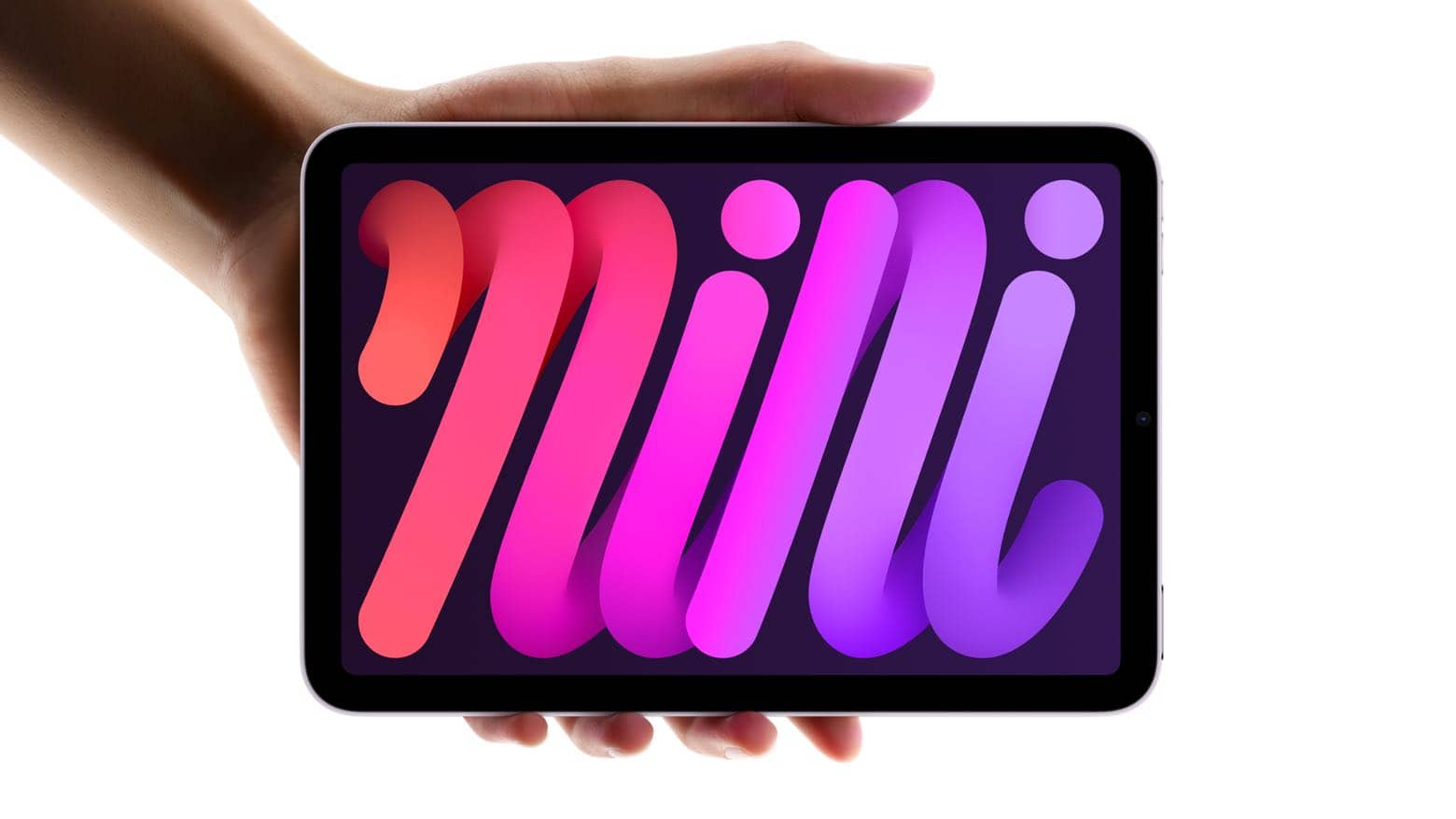 iPad mini 7 in hand