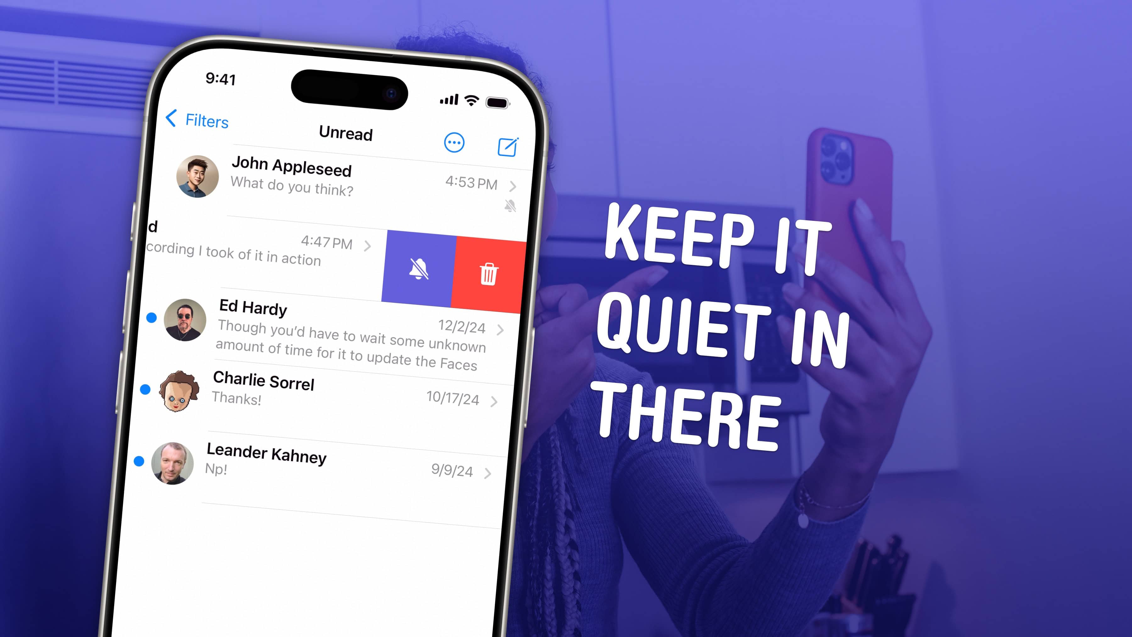Keep It Quiet In There
