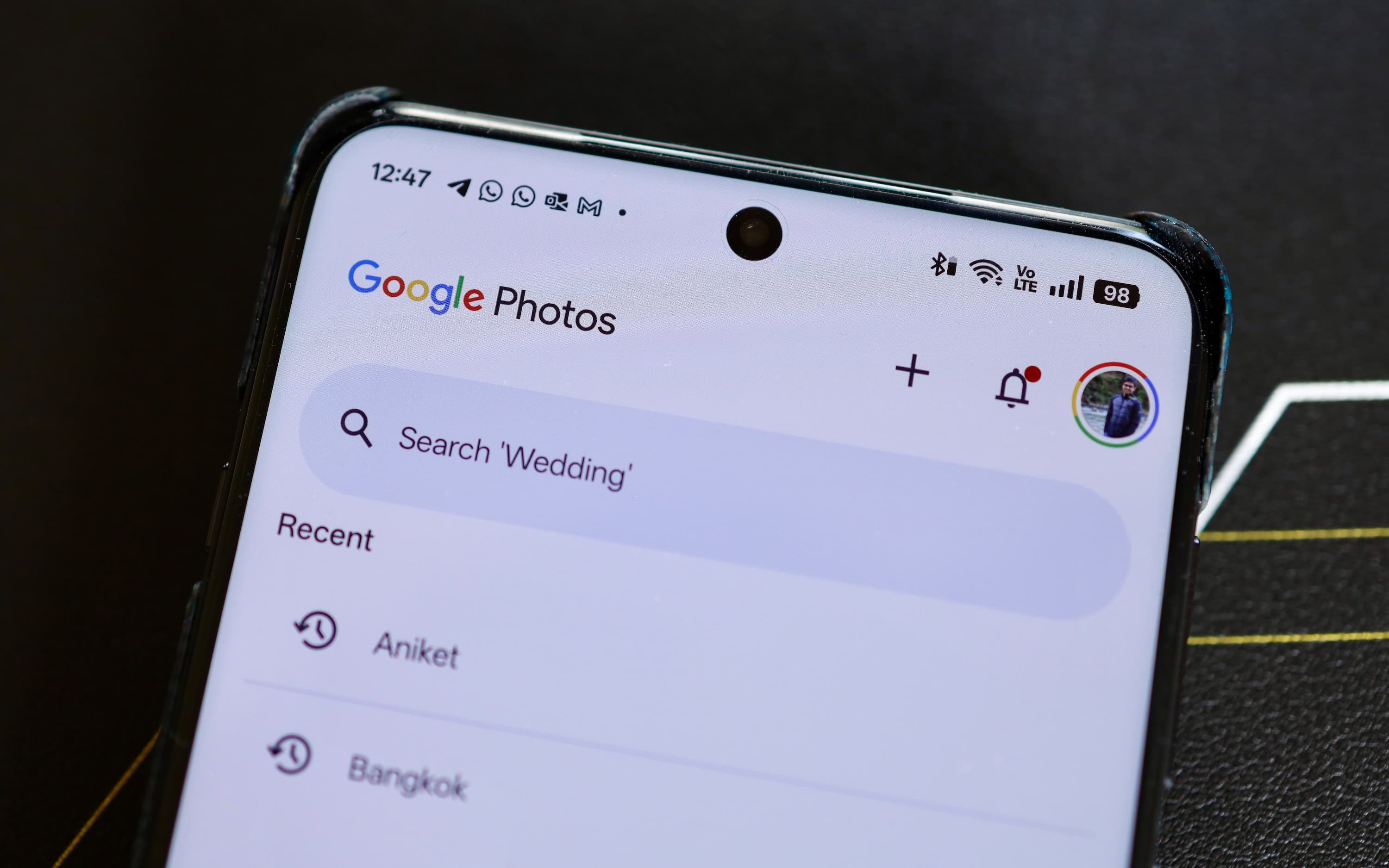Google Photos on an Android phone