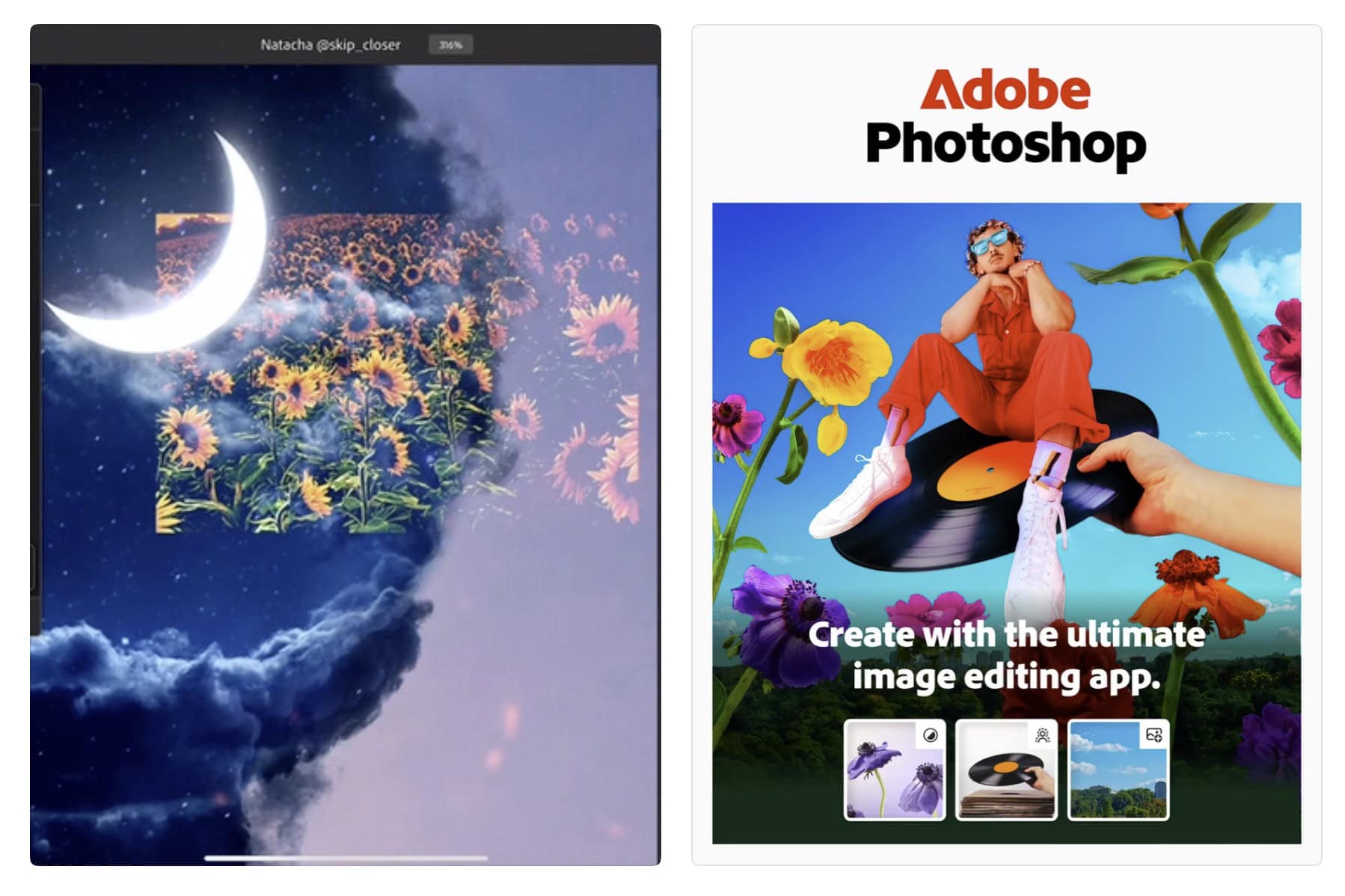 Adobe Photoshop on iPhone