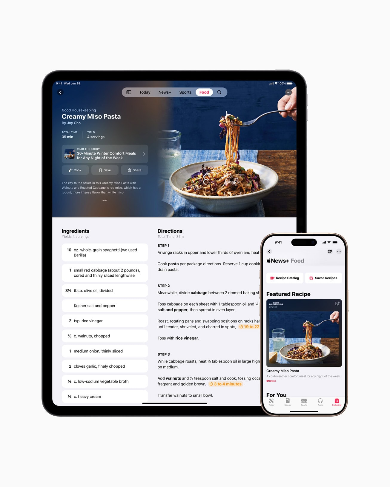 Apple News+ Food