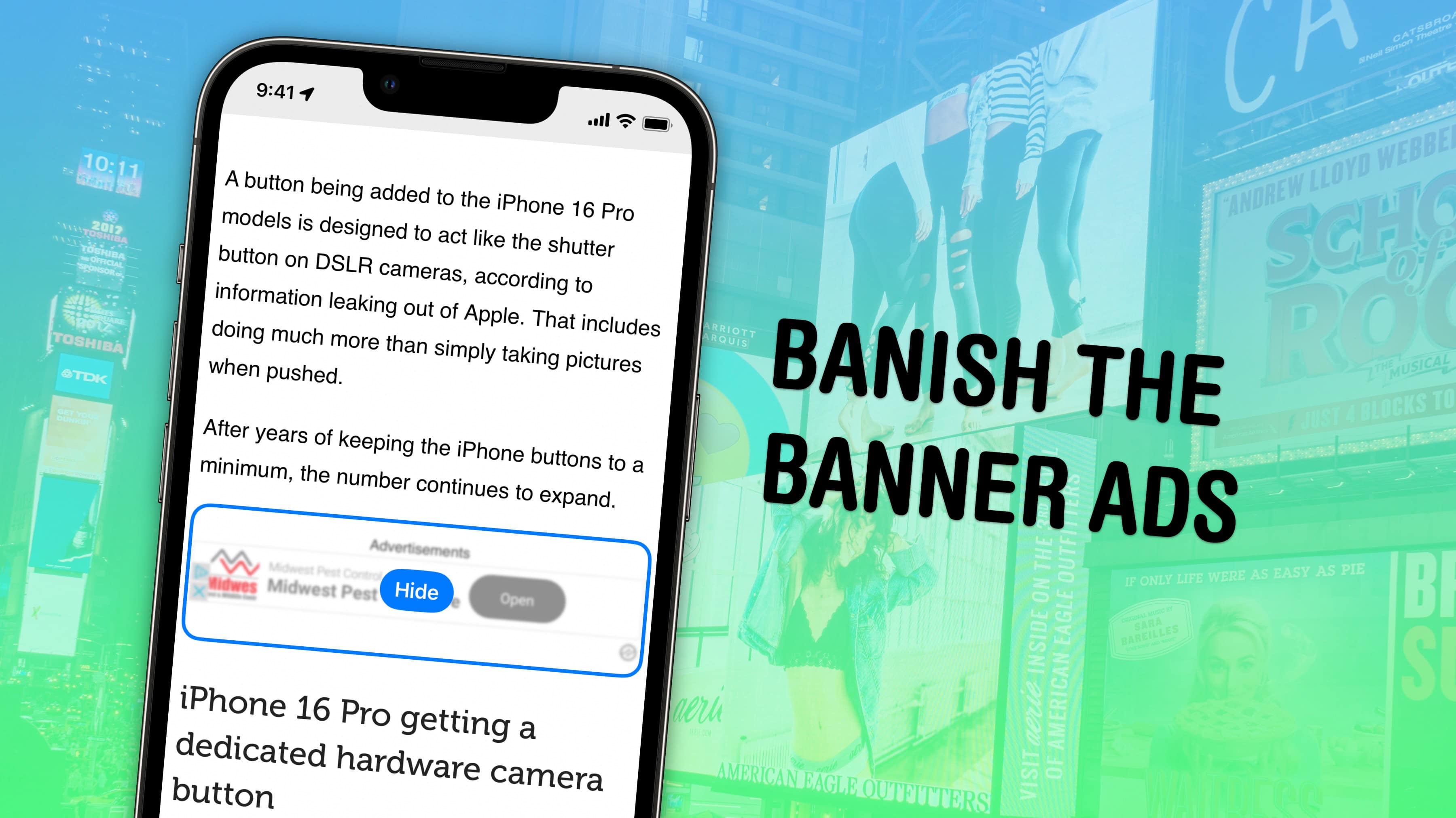 Banish Those Banner Ads