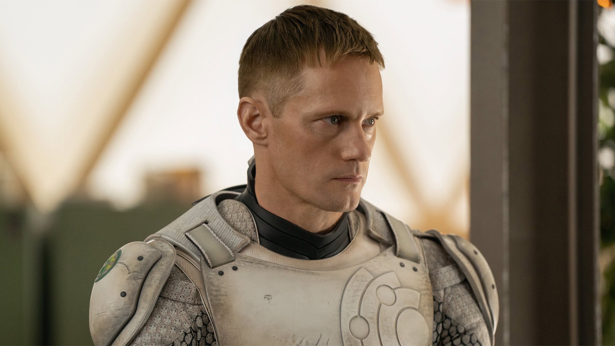 Alexander Skarsgård stars in Murderbot on Apple TV+