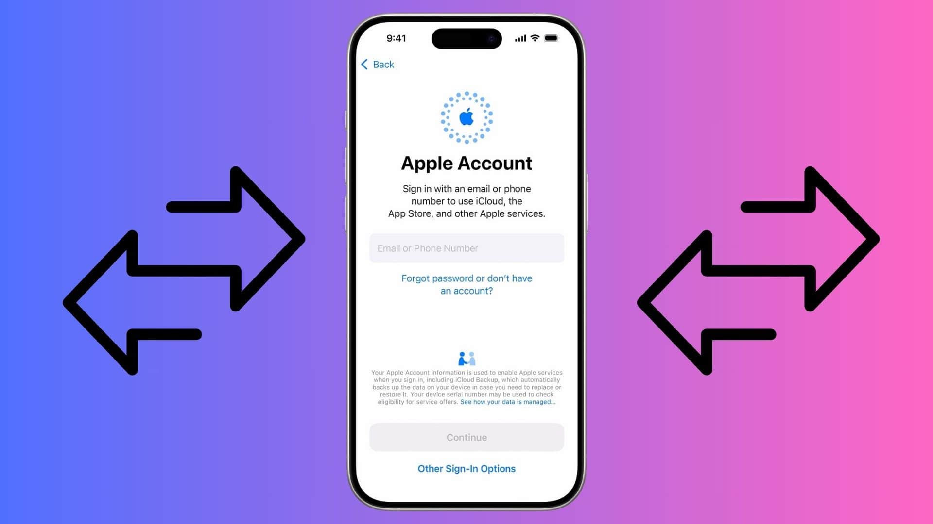 Transfer Apple account purchases to another account