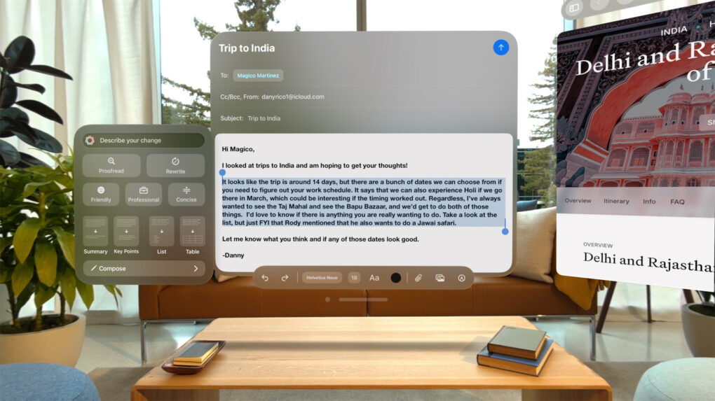 Vision Pro Apple Intelligence