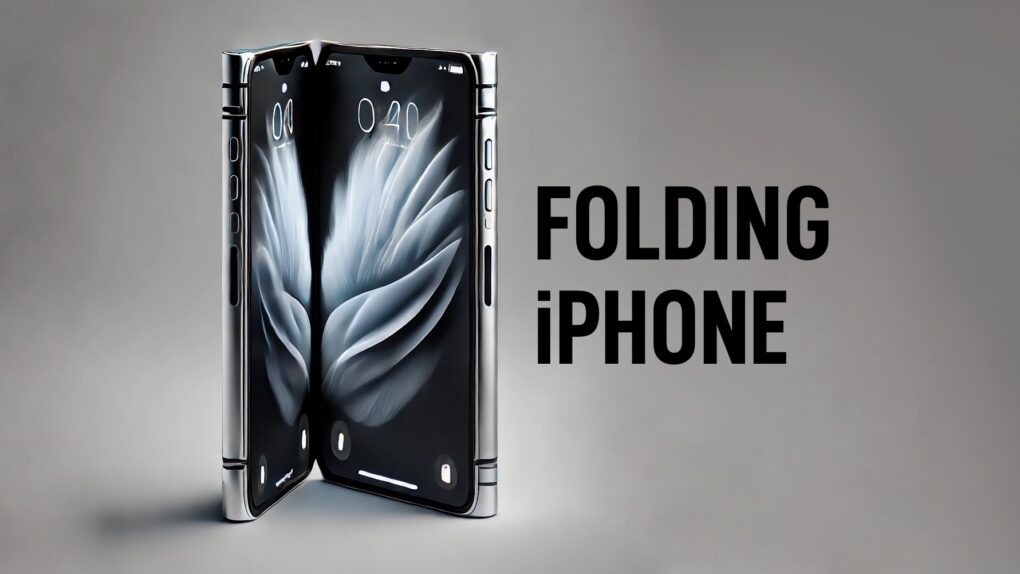 A folding iPhone might look something like this concept.