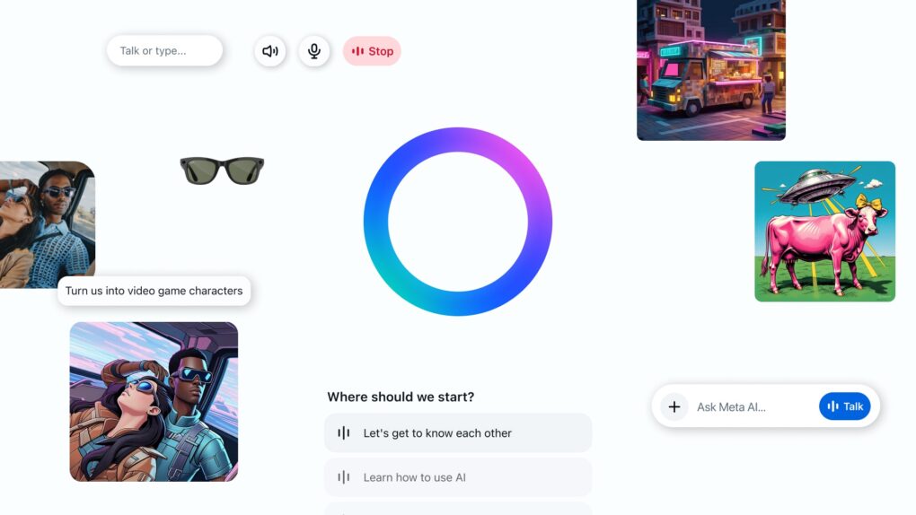 Meta AI iPhone app