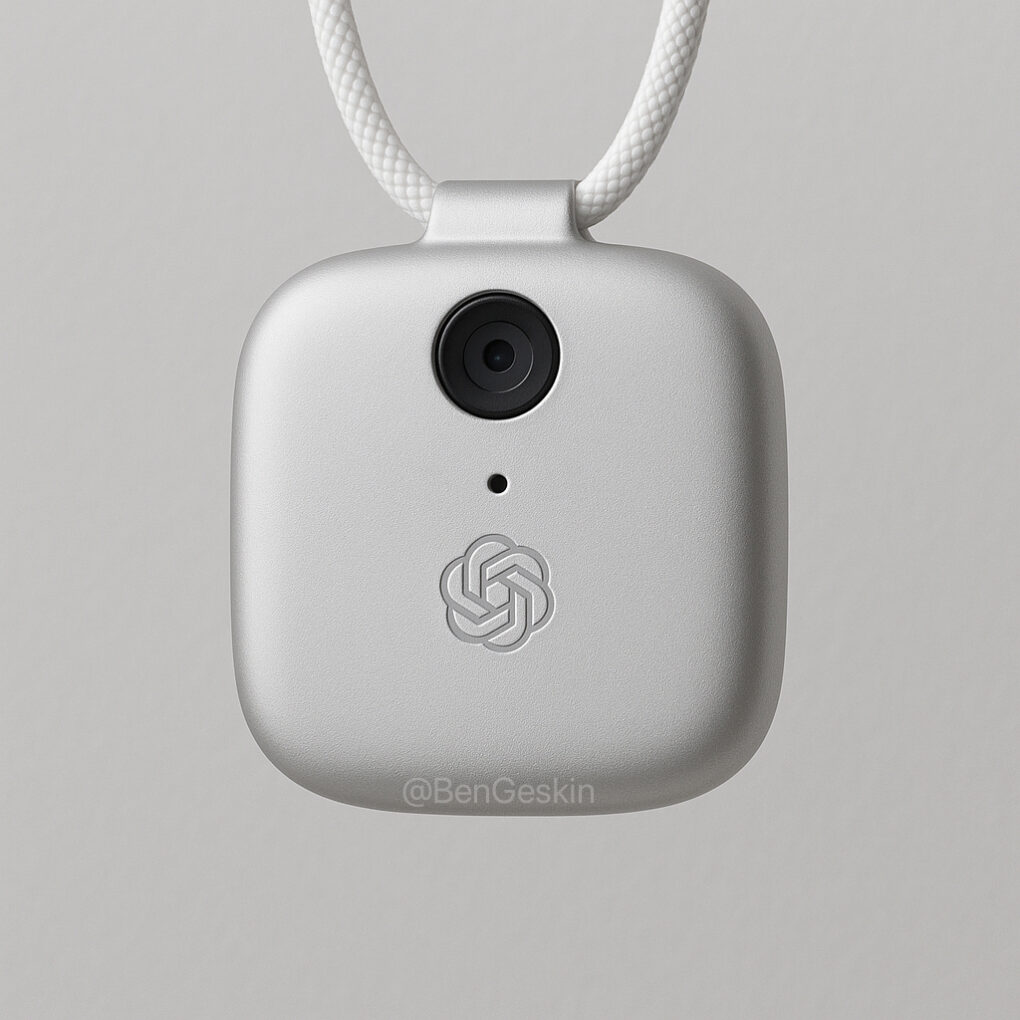 Ben Geskin rendering of OpenAI-io device