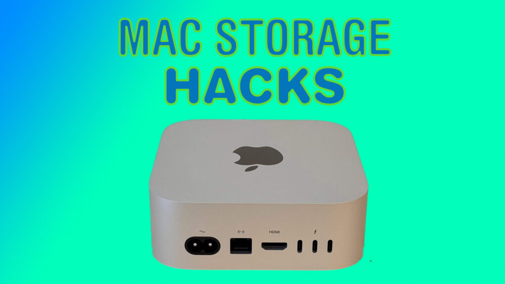 Image of a Mac mini with the words 