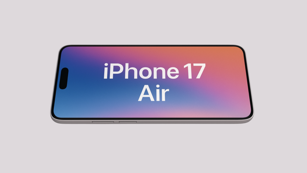 iPhone 17 Air render