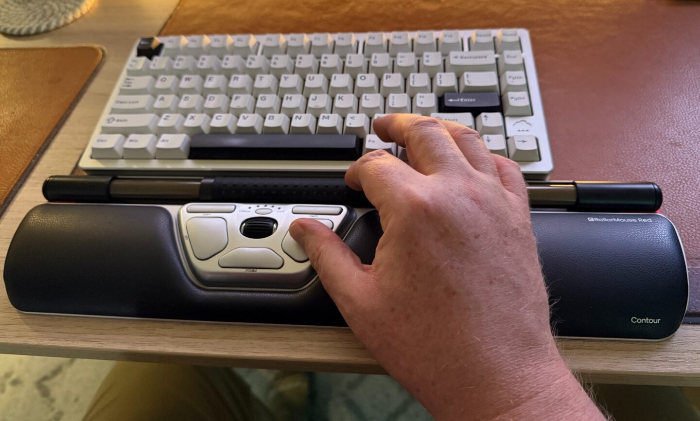 Contour RollerMouse Red Wireless review