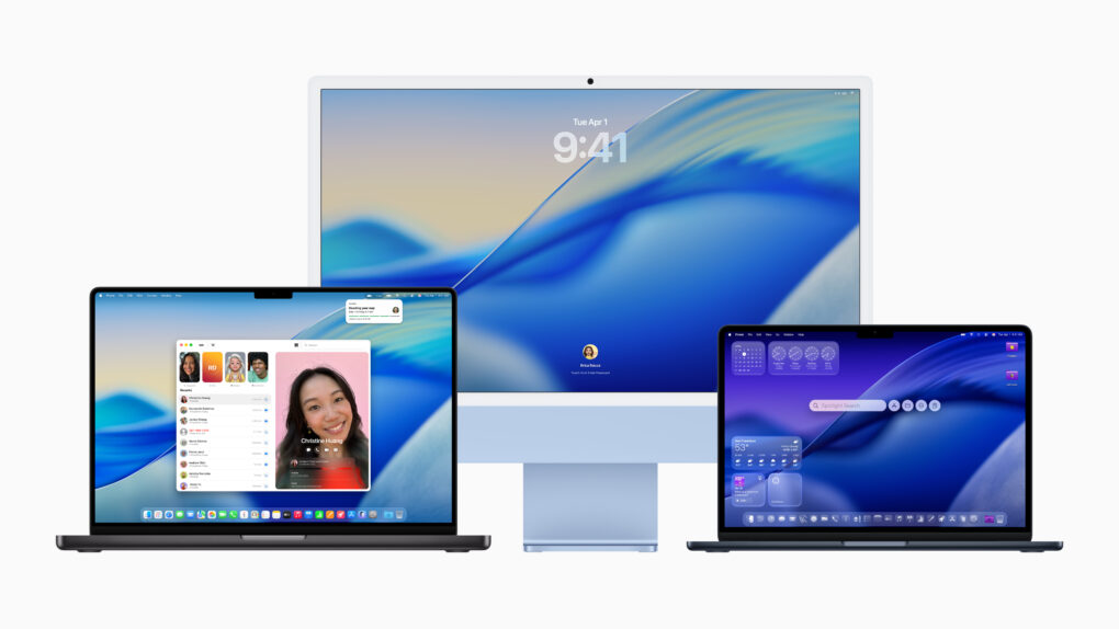 macOS 26 Tahoe hero image.