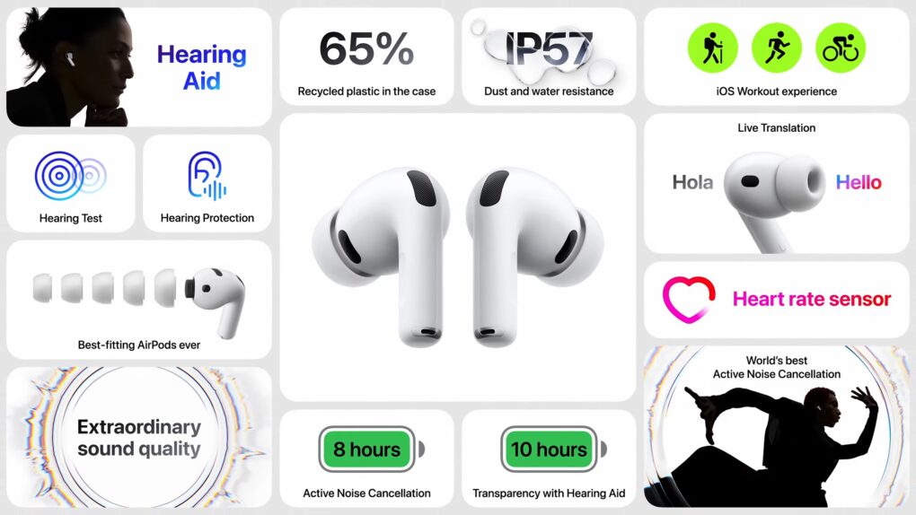 AirPods Pro 3 bento box