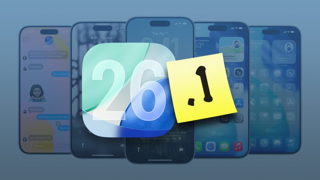 iOS 26.1 graphic