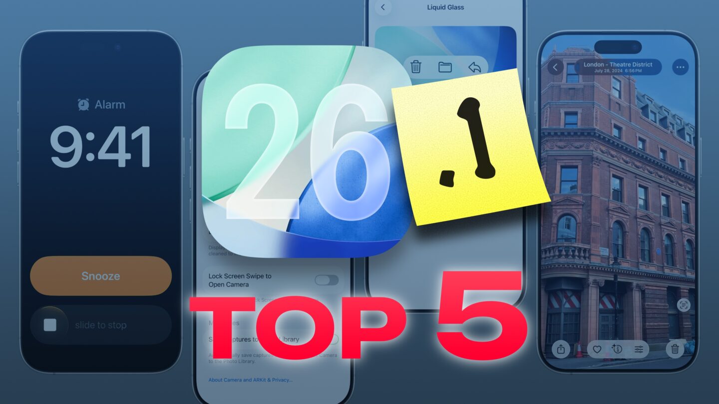 iOS 26.1 Update: Top 5 Features